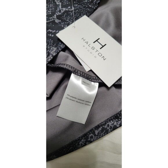 NEW H by Halston Studio Size S Y-back Tank Top Snakeskin Print NWT - Picture 4 of 6